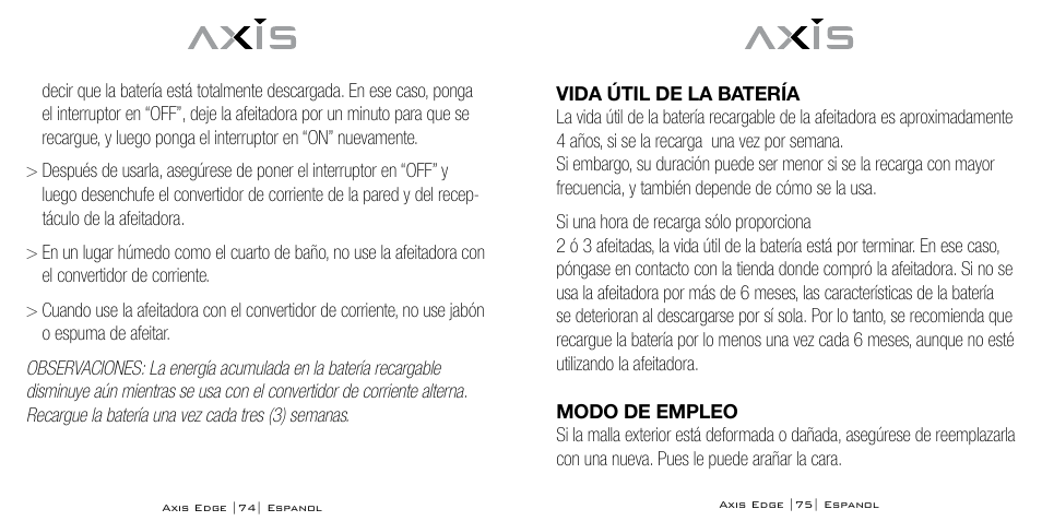 Bodyline Products International AX-4330 User Manual | Page 38 / 47