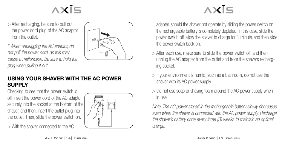 Bodyline Products International AX-4330 User Manual | Page 8 / 47