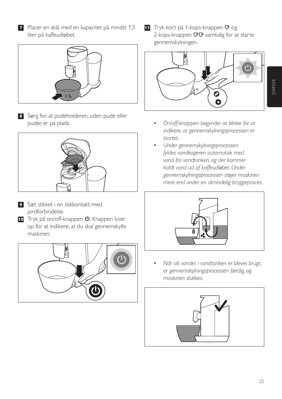 Philips SENSEO® Twist Kaffeepadmaschine User Manual | Page 25 / 110