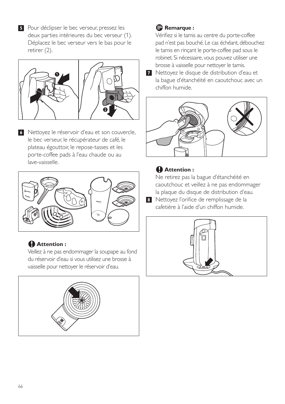 Philips SENSEO® Twist Kaffeepadmaschine User Manual | Page 66 / 110