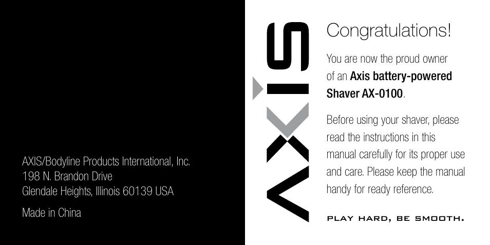 Bodyline Products International POINT AX-0100 User Manual | Page 2 / 31