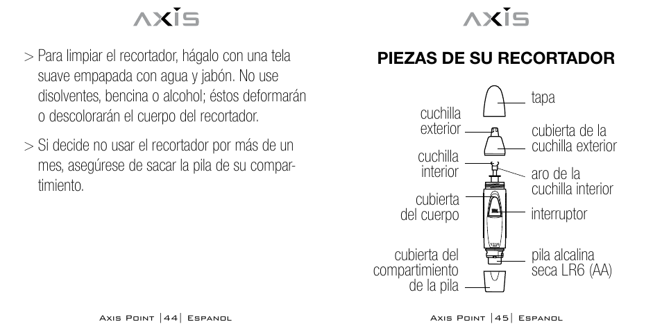 Bodyline Products International POINT AX-0100 User Manual | Page 23 / 31