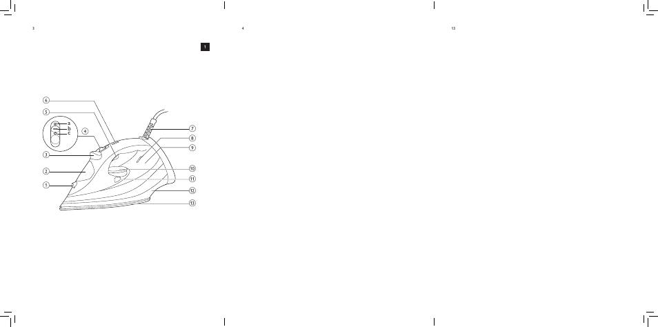 Ab c | Philips Azur Performer Dampfbügeleisen User Manual | Page 2 / 26