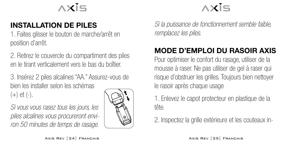 Bodyline Products International AX-1300 User Manual | Page 18 / 41