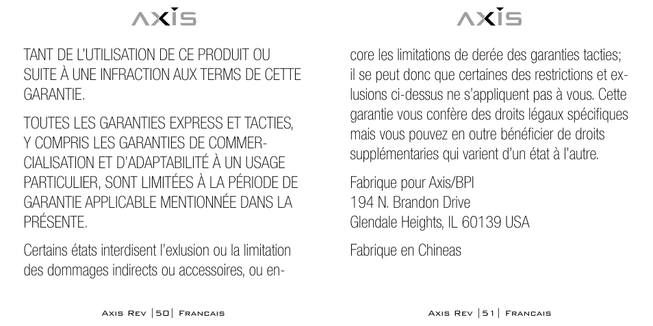 Bodyline Products International AX-1300 User Manual | Page 26 / 41