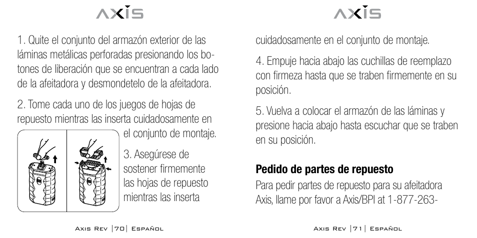 Bodyline Products International AX-1300 User Manual | Page 36 / 41