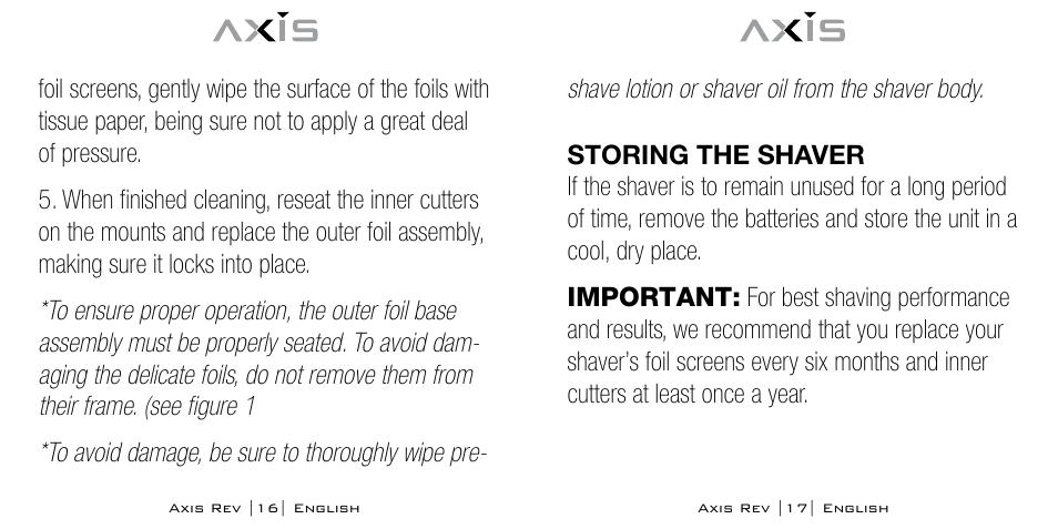 Bodyline Products International AX-1300 User Manual | Page 9 / 41