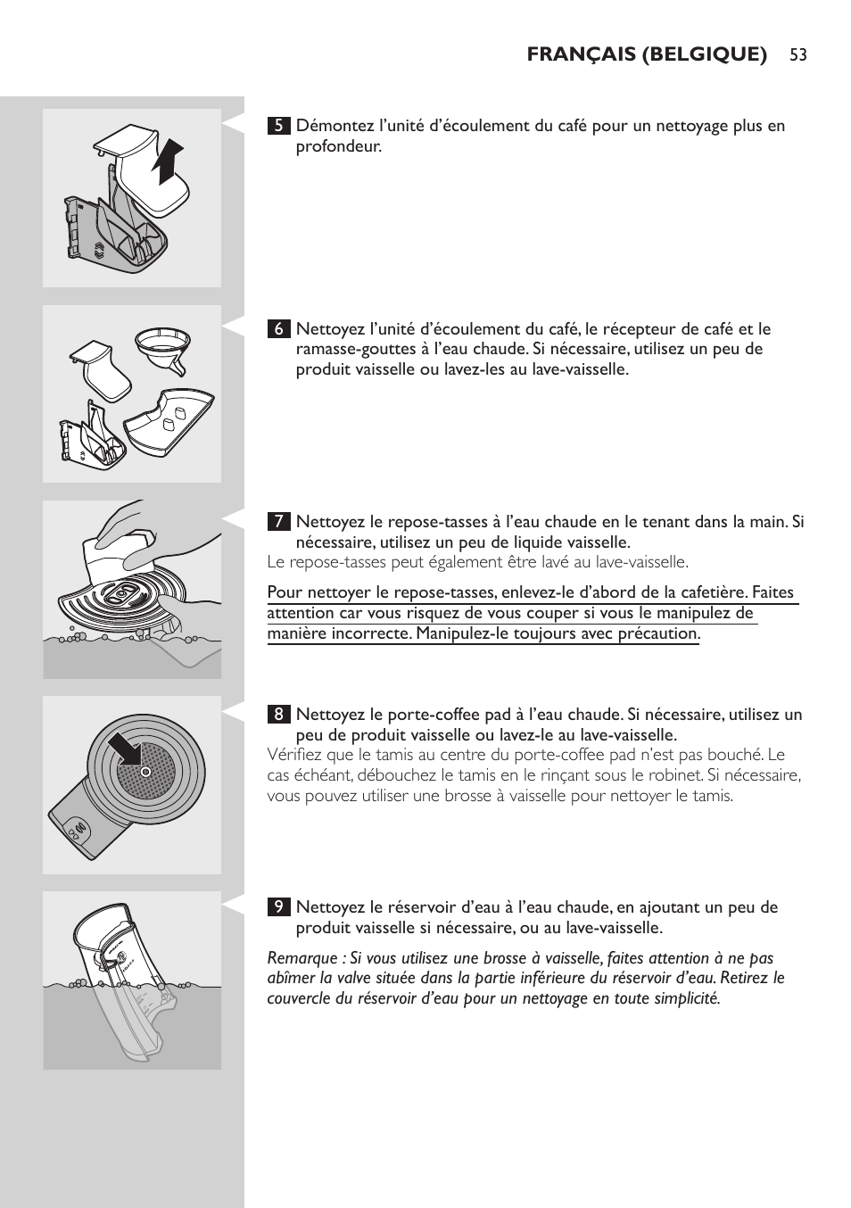 Philips SENSEO® Viva Café Premium Kaffeepadmaschine User Manual | Page 53 / 82