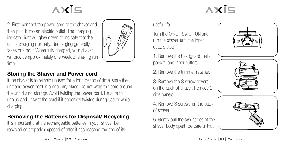 Axis AX-1330 User Manual | Page 11 / 45