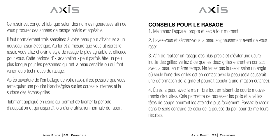 Axis AX-1330 User Manual | Page 20 / 45