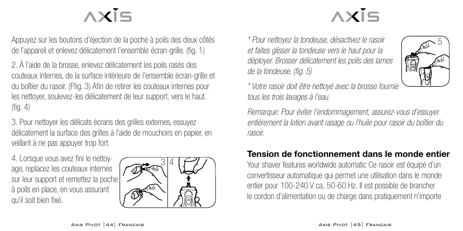 Axis AX-1330 User Manual | Page 23 / 45