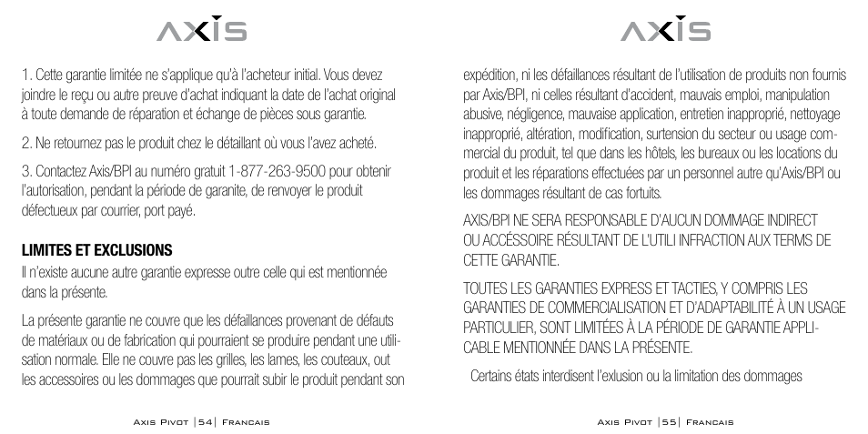 Axis AX-1330 User Manual | Page 28 / 45