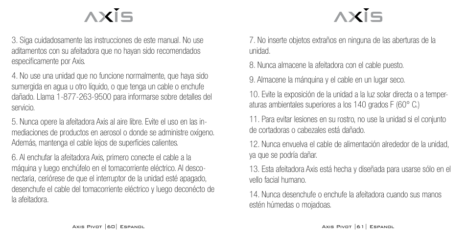 Axis AX-1330 User Manual | Page 31 / 45