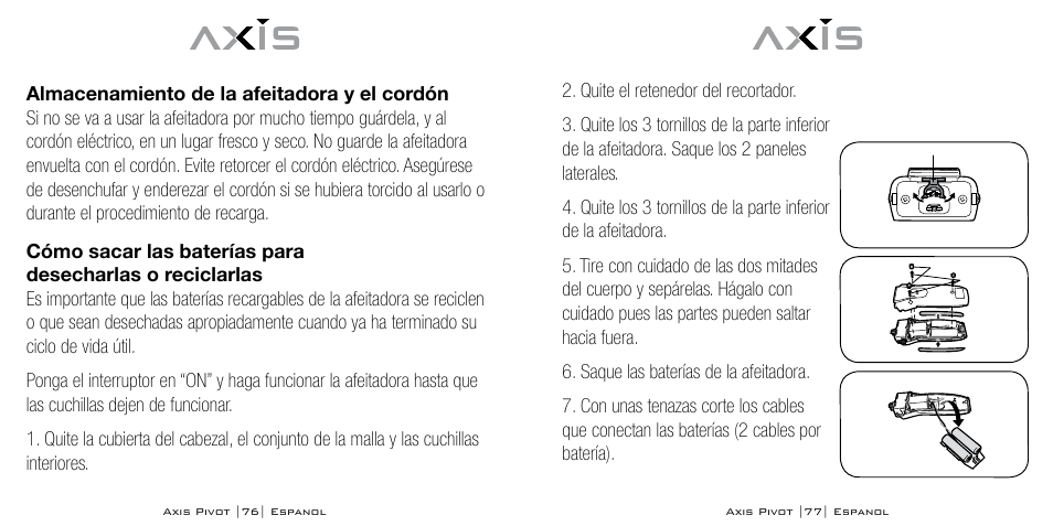 Axis AX-1330 User Manual | Page 39 / 45