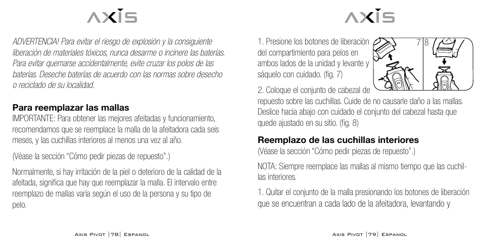 Axis AX-1330 User Manual | Page 40 / 45