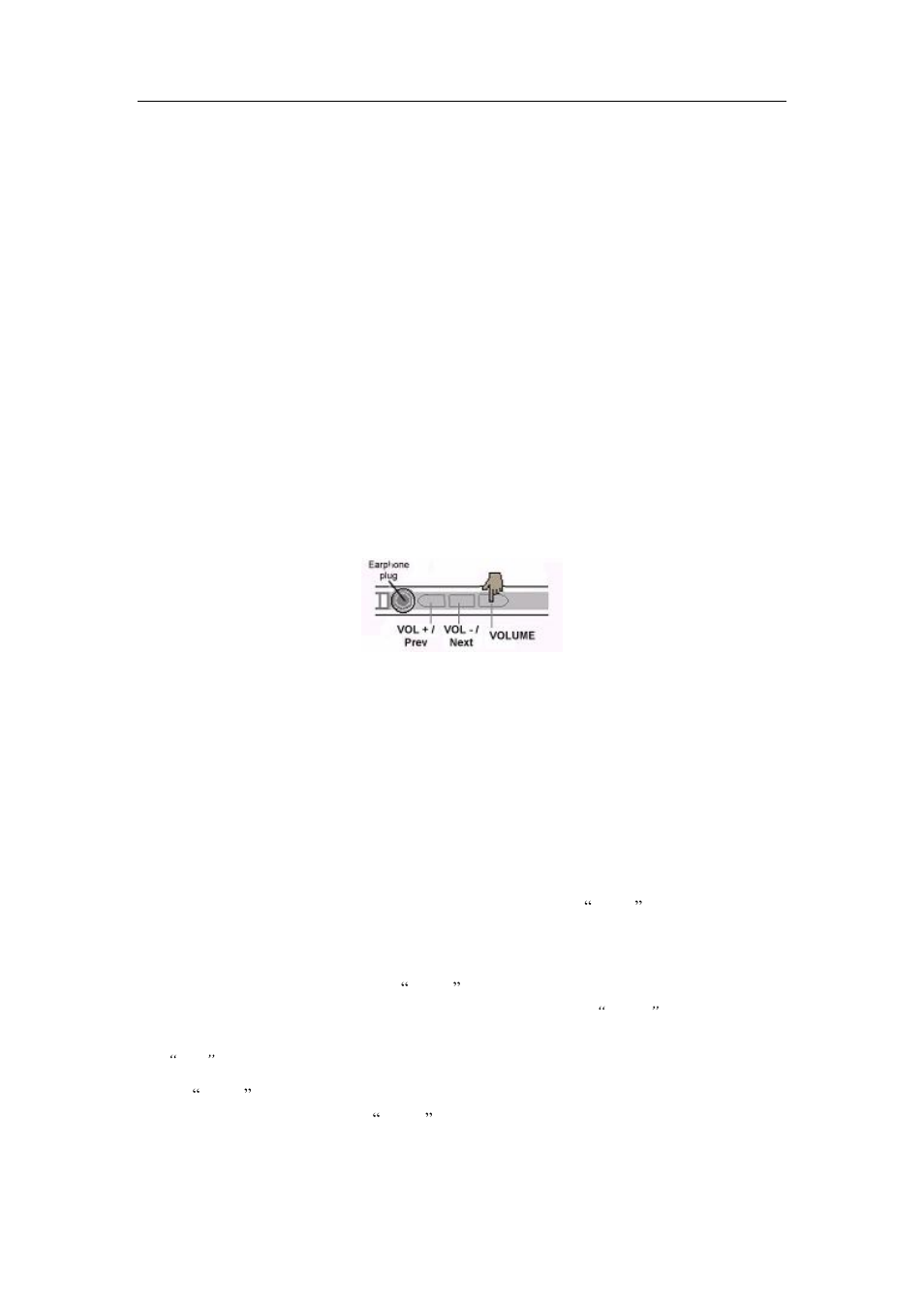 Aigo atom a205 digital audio player user manual, Scrolling through menus, Fast-forwarding and fast-reversing | Increasing/decreasing volume, Locking the buttons/keys | Aigo atom A205 User Manual | Page 11 / 46