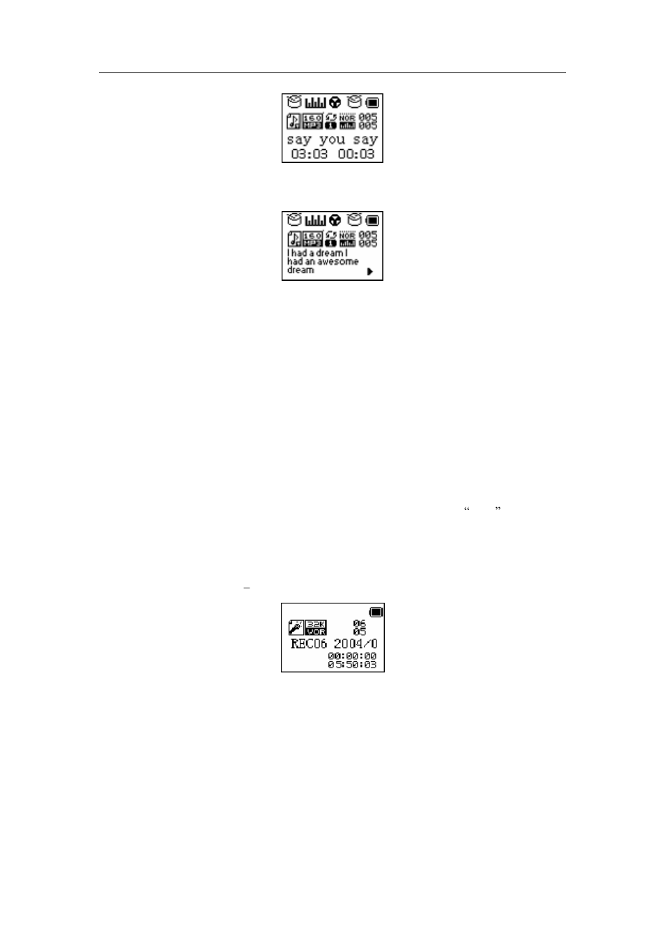 Record mode, Aigo atom a205 digital audio player user manual, Entering the record mode | Recording | Aigo atom A205 User Manual | Page 19 / 46