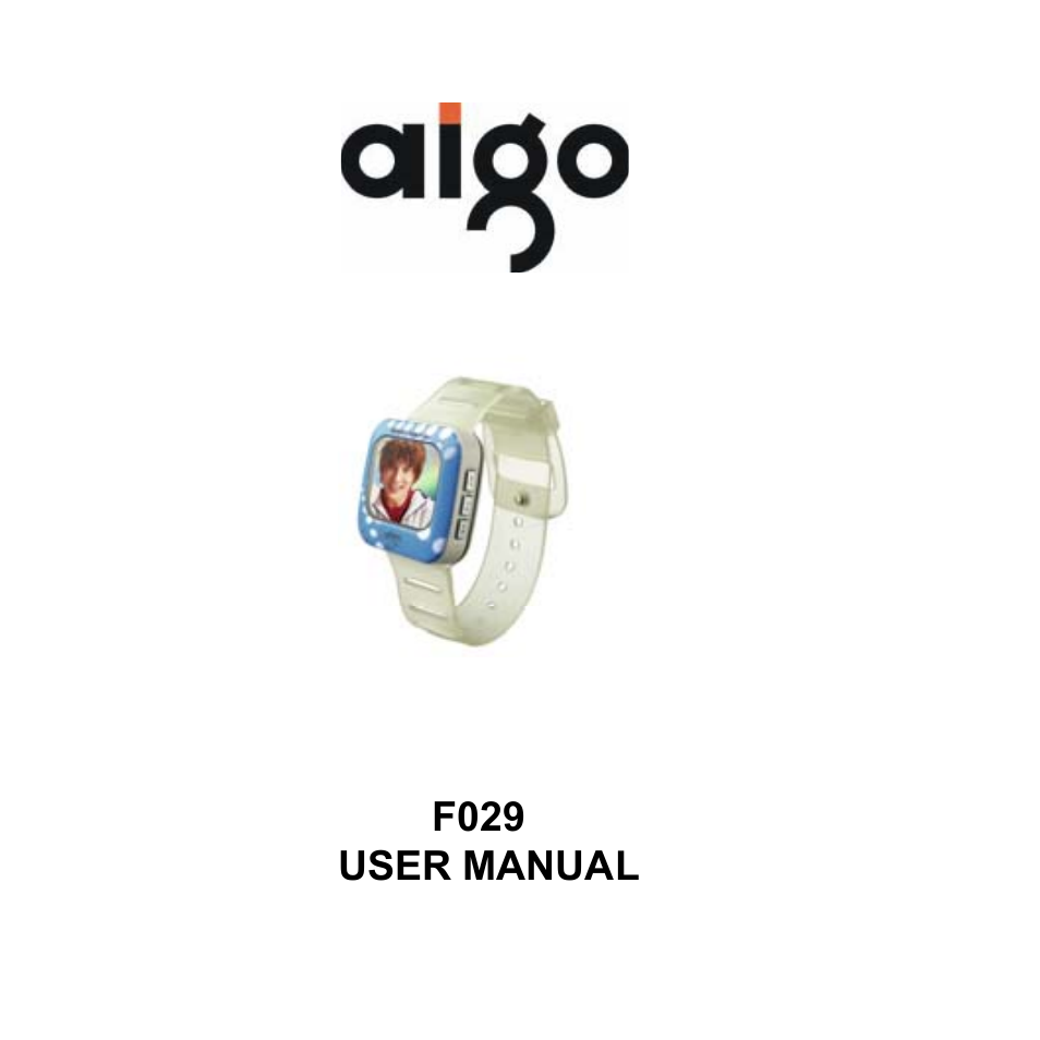 Aigo F029 User Manual | 63 pages