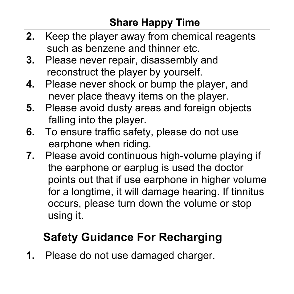 Aigo F029 User Manual | Page 6 / 63