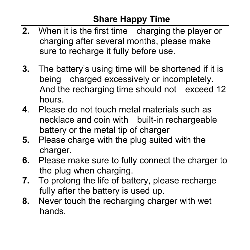 Aigo F029 User Manual | Page 7 / 63
