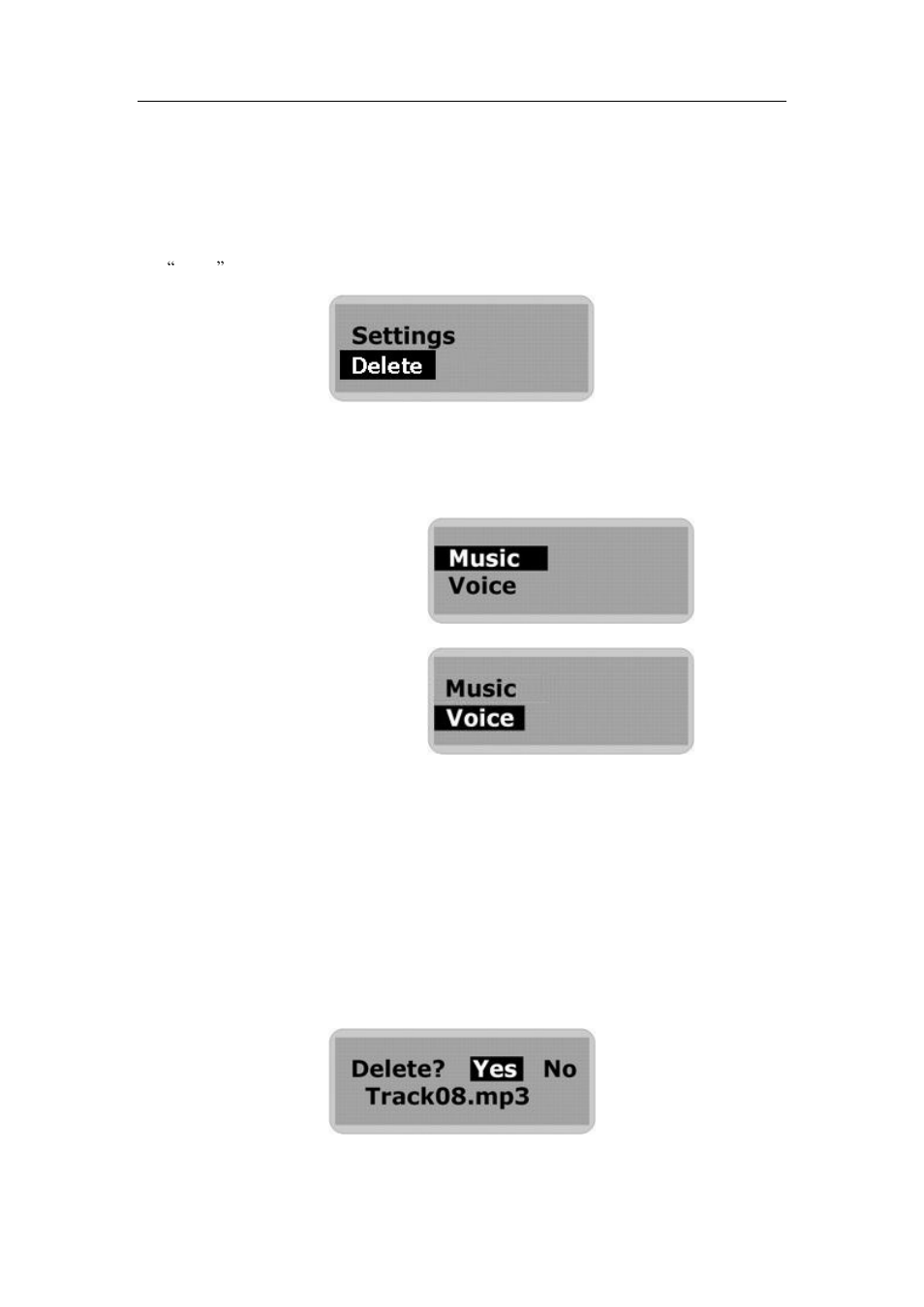 Aigo a208 digital audio player user manual | Aigo A208 User Manual | Page 23 / 36