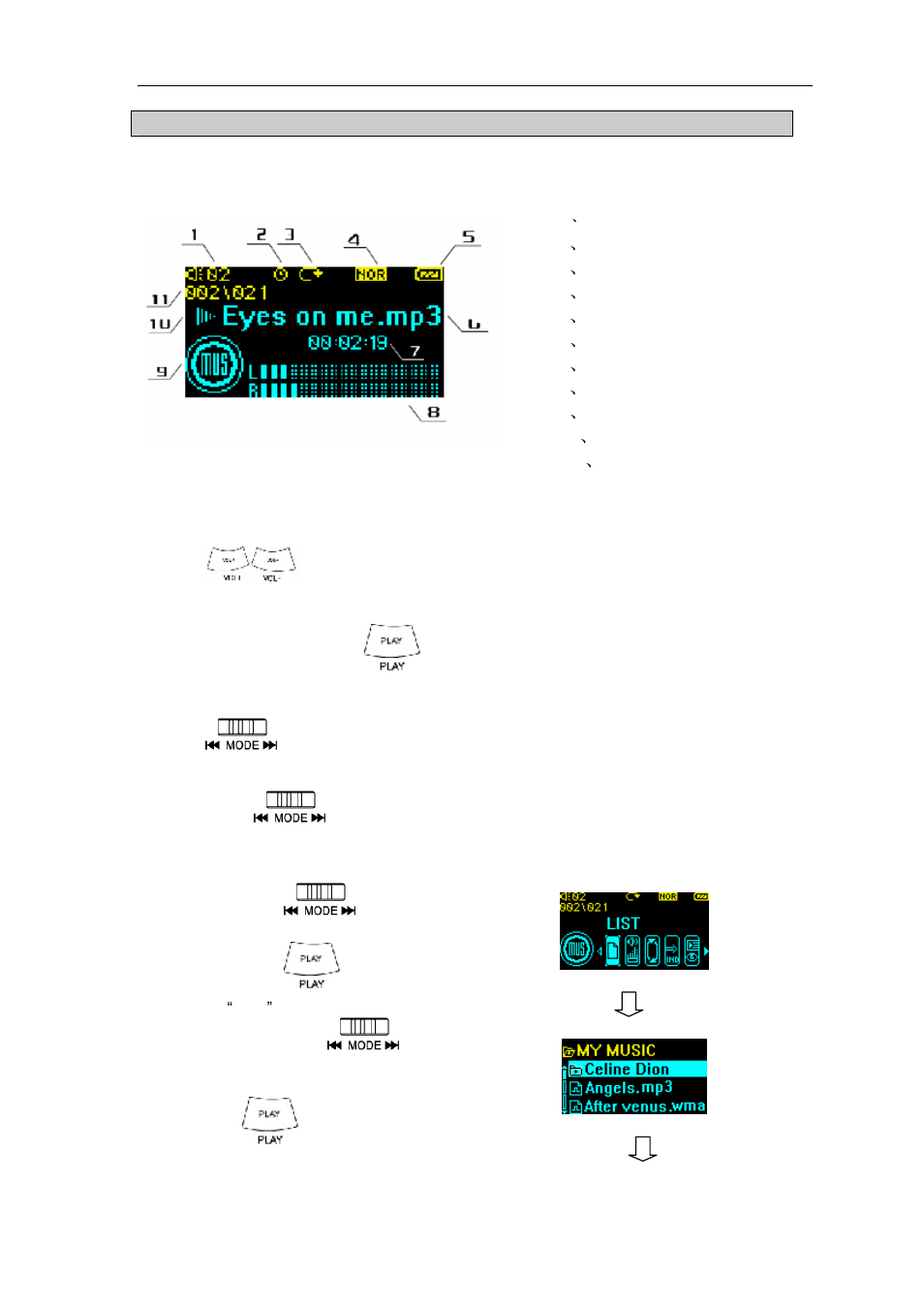 Aigo F820 PLUS User Manual | Page 11 / 23