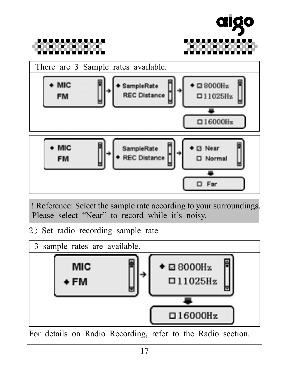 Aigo UM-F158 User Manual | Page 17 / 40