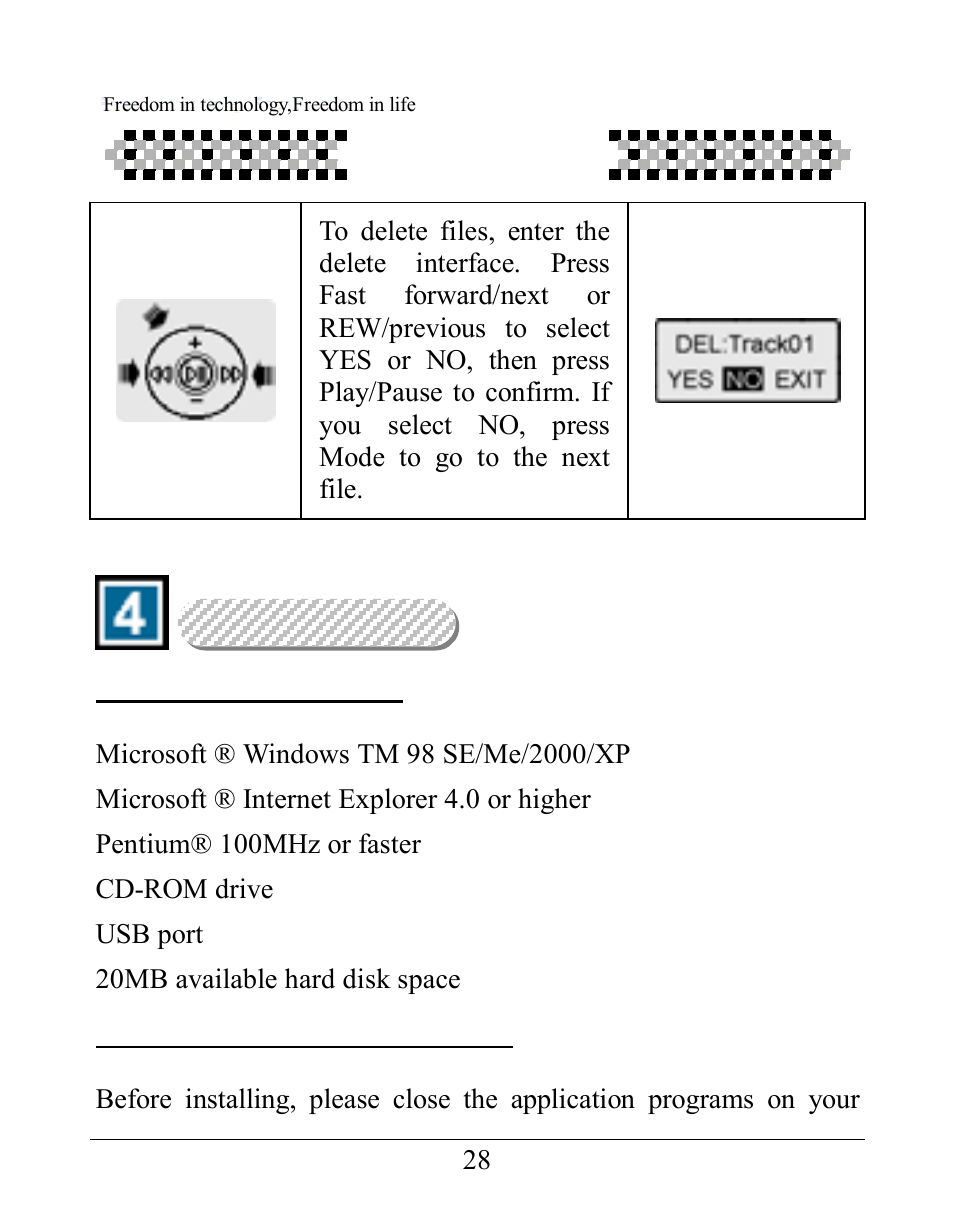 Aigo UM-F158 User Manual | Page 28 / 40