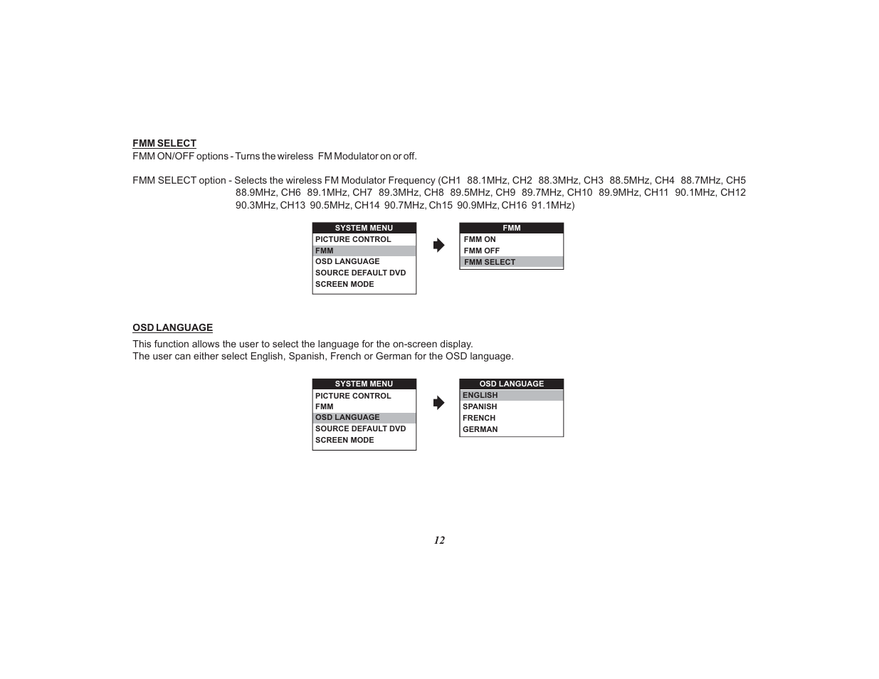 Advent 128-8567 User Manual | Page 12 / 28