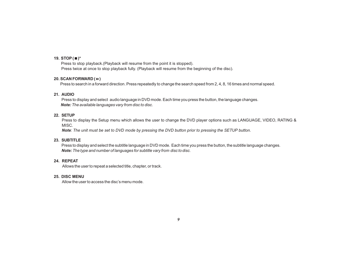 Advent 128-8567 User Manual | Page 9 / 28