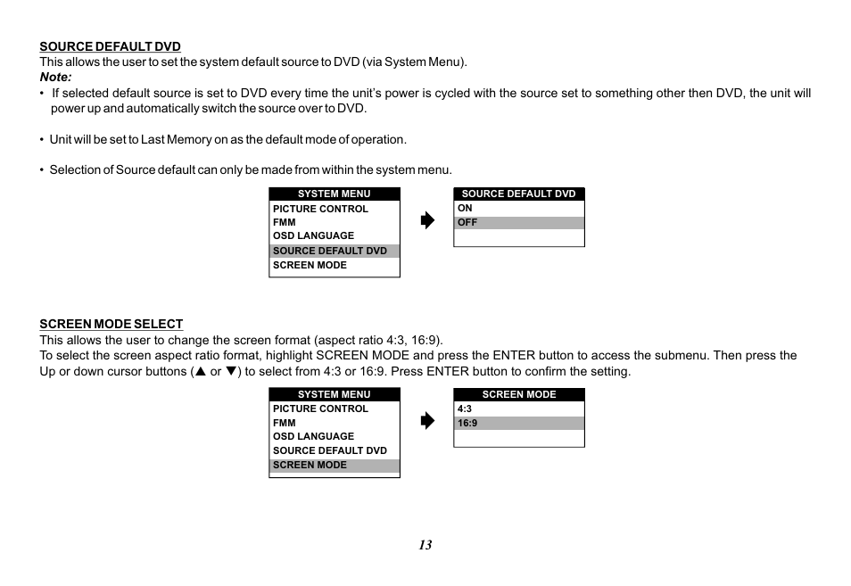 Advent VIDEO CROBILE ADV49 User Manual | Page 13 / 32