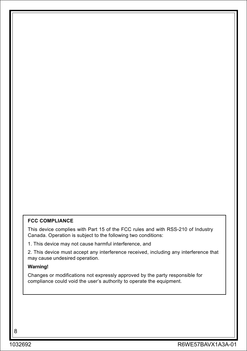Advent UBTSW1 User Manual | Page 8 / 8