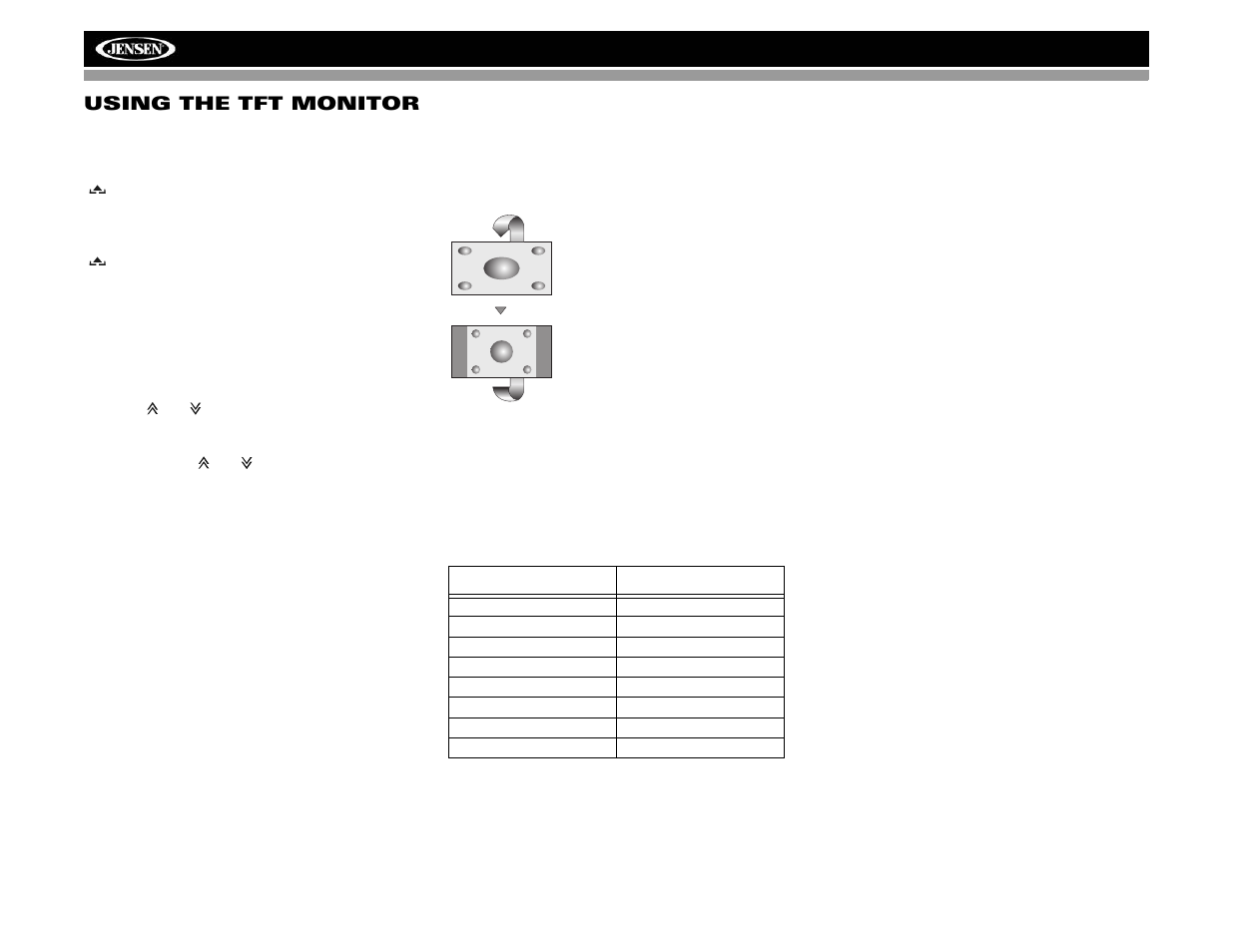 Amm12n using the tft monitor | Advent AMM12N User Manual | Page 18 / 44