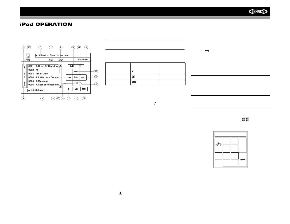 Amm12n ipod operation | Advent AMM12N User Manual | Page 35 / 44