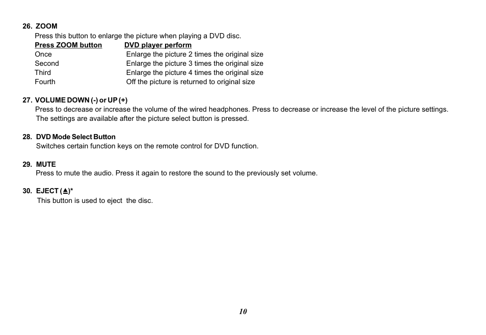 Advent ADV29 User Manual | Page 10 / 32
