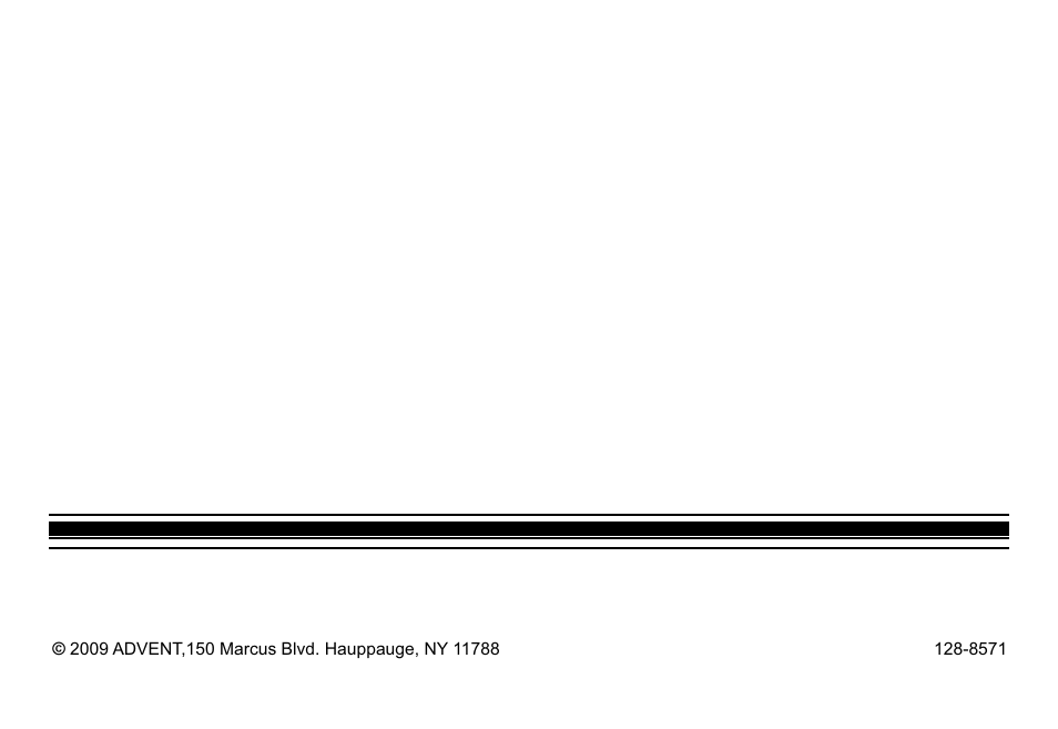 Advent ADV29 User Manual | Page 32 / 32