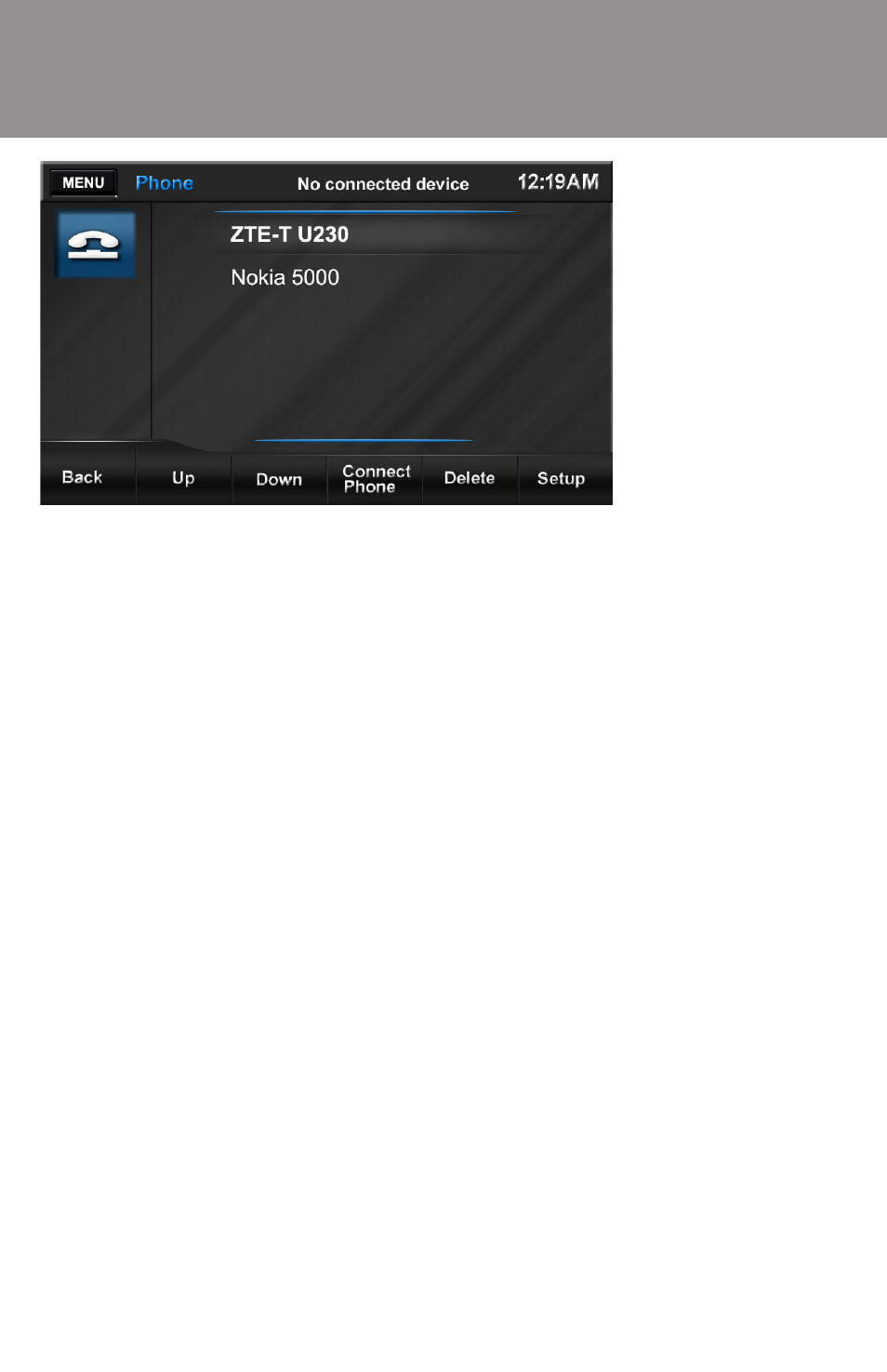 Bluetooth, Bluetooth menu | Advent ADVUV630 User Manual | Page 17 / 42