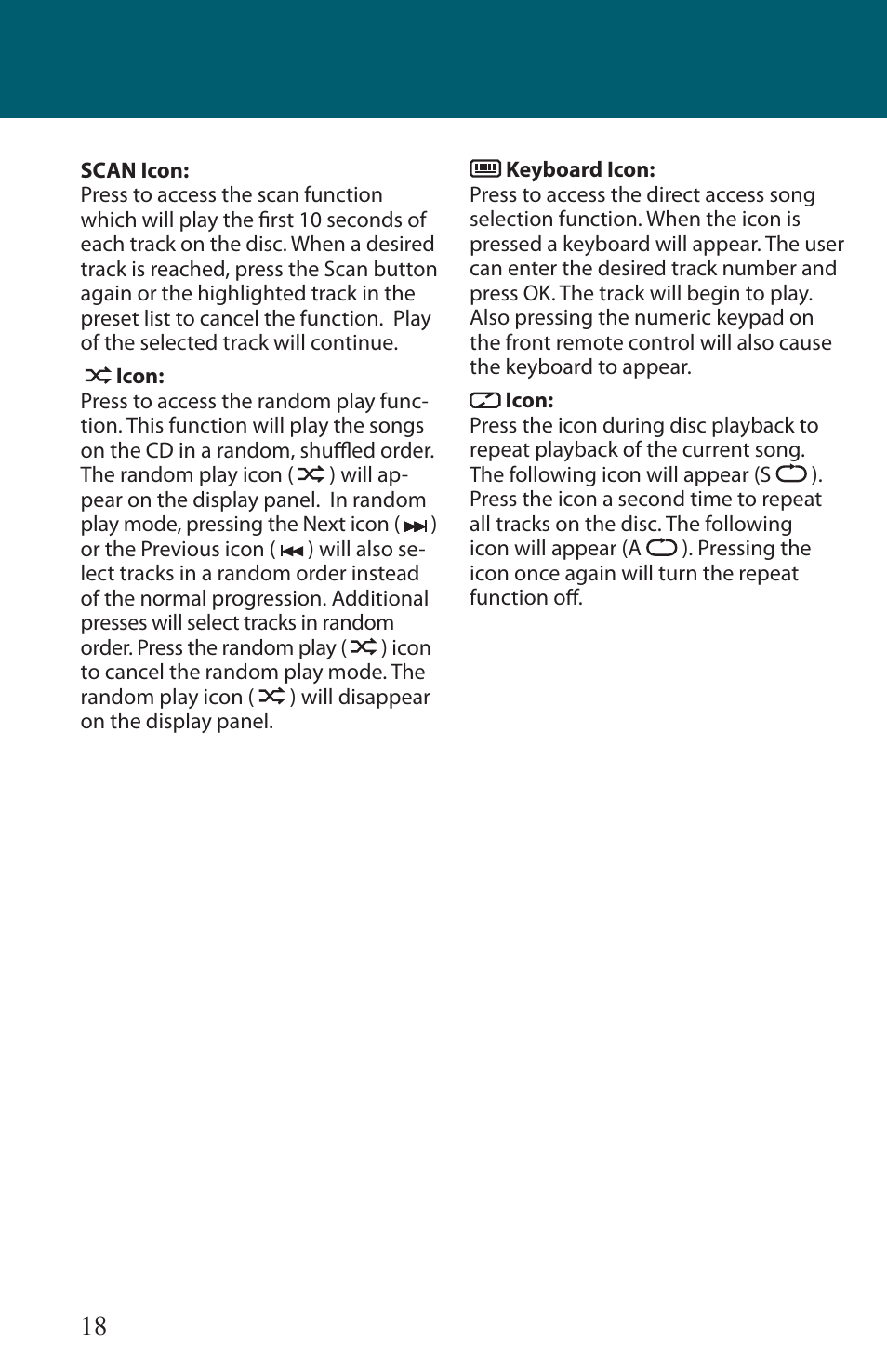 Advent TOCLJ-OE100 User Manual | Page 18 / 64