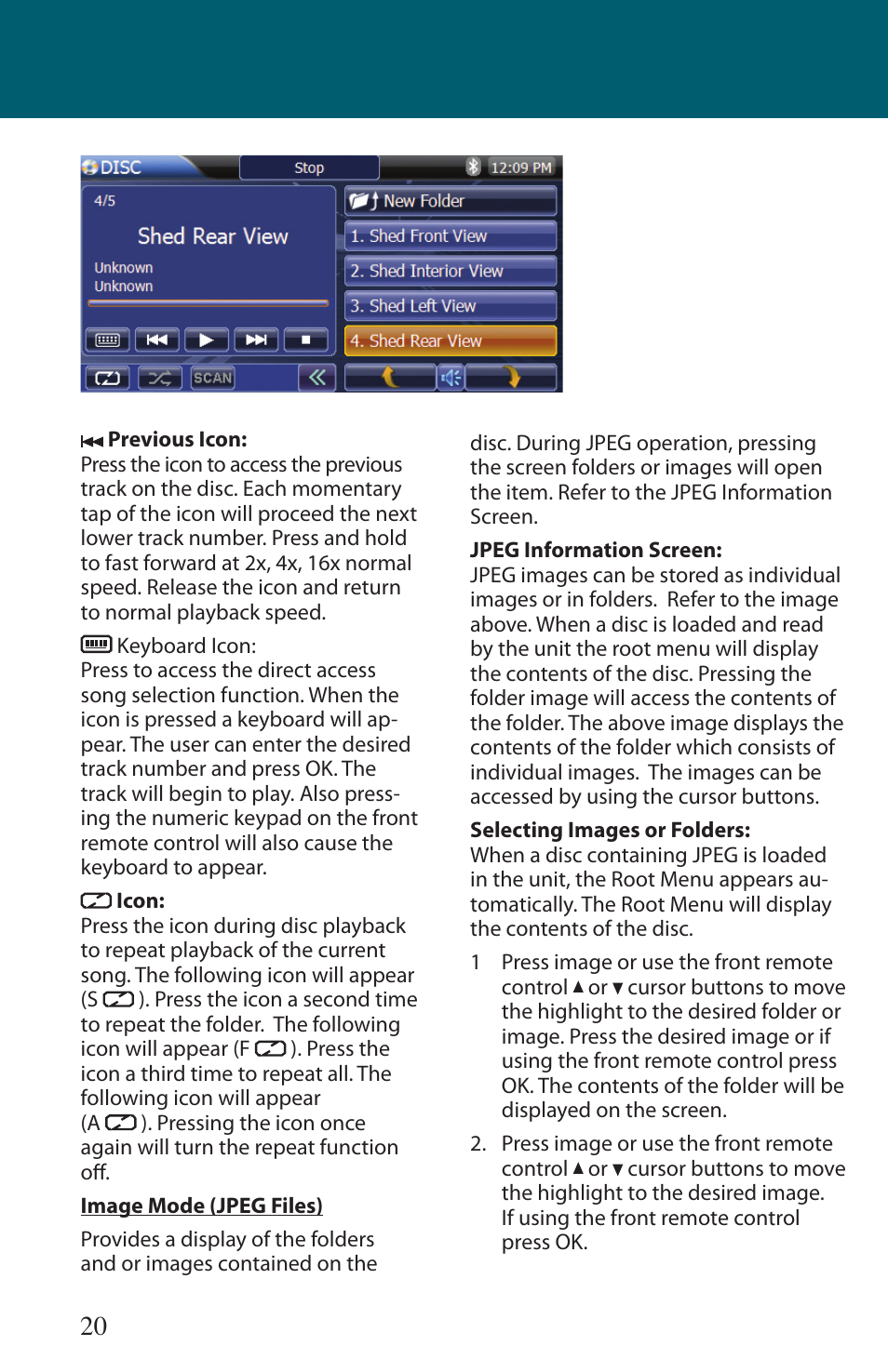 Advent TOCLJ-OE100 User Manual | Page 20 / 64