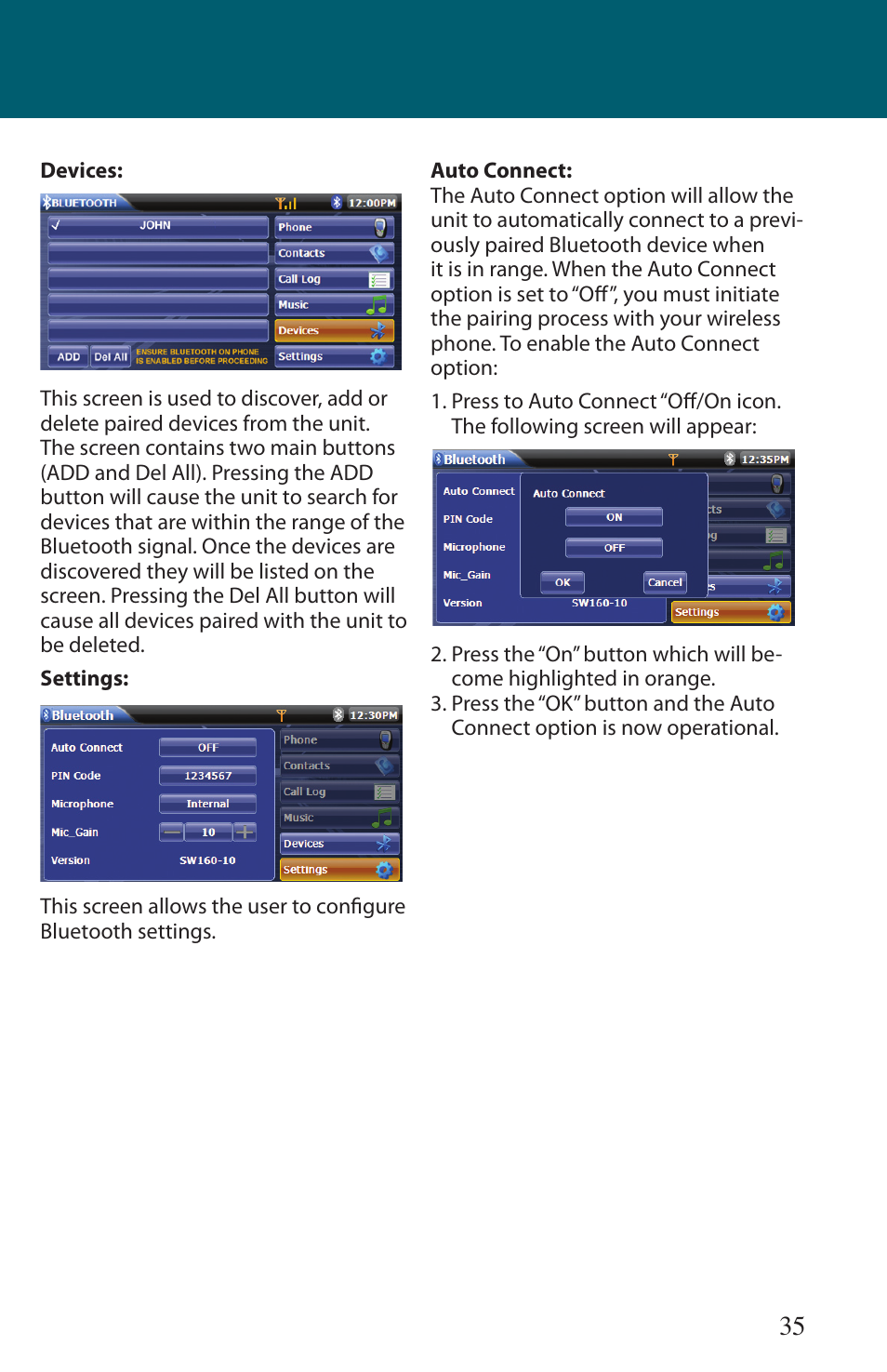 Advent TOCLJ-OE100 User Manual | Page 35 / 64