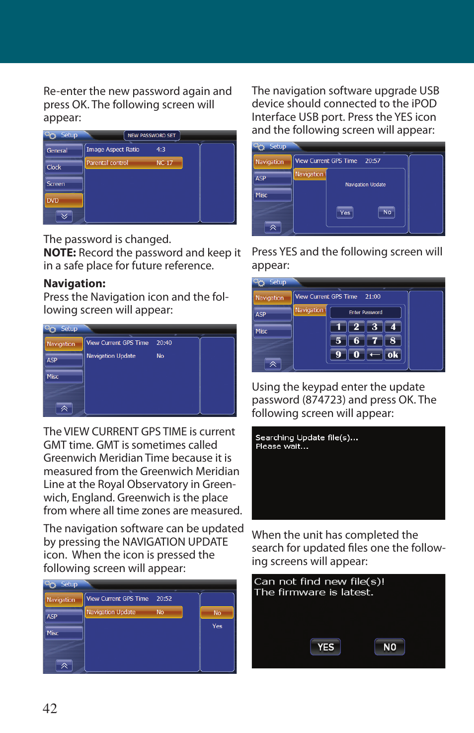 Advent TOCLJ-OE100 User Manual | Page 42 / 64