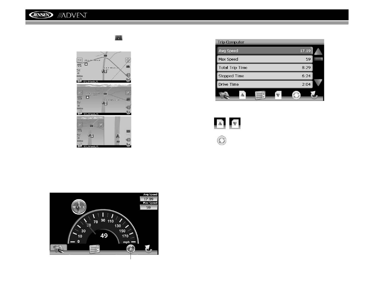 2d 3d split, Nav102 with navmate | Advent NAV102 User Manual | Page 10 / 92