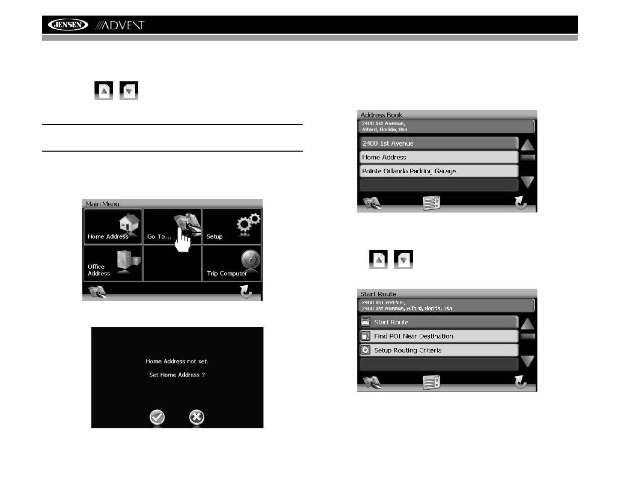 Nav102 with navmate | Advent NAV102 User Manual | Page 14 / 92
