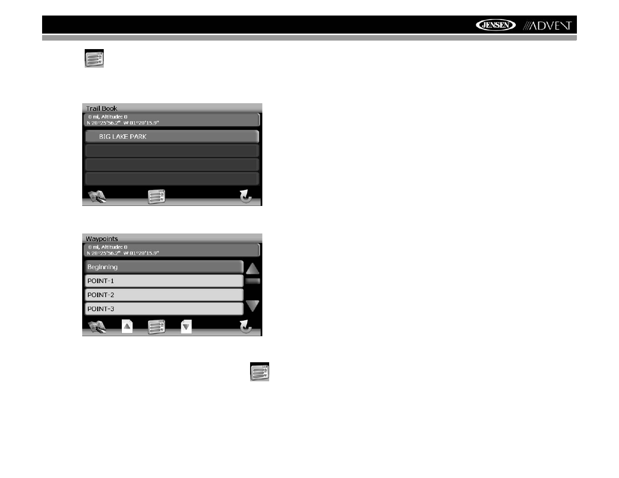 Nav102 with navmate | Advent NAV102 User Manual | Page 15 / 92