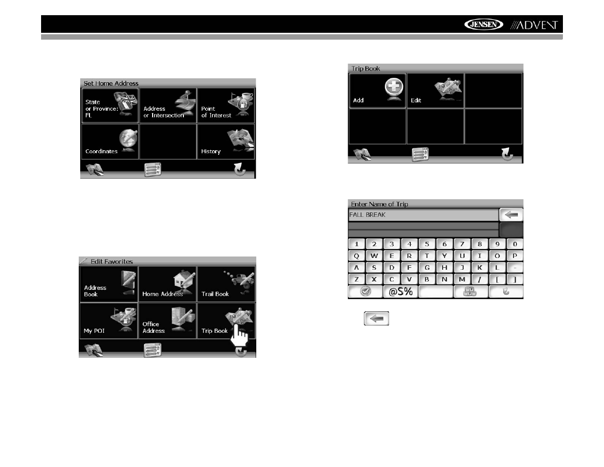 Nav102 with navmate | Advent NAV102 User Manual | Page 23 / 92