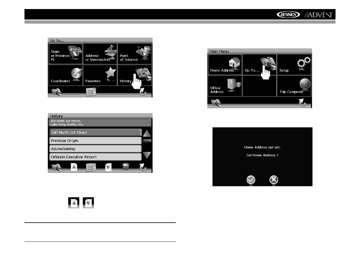 Nav102 con navmate | Advent NAV102 User Manual | Page 43 / 92