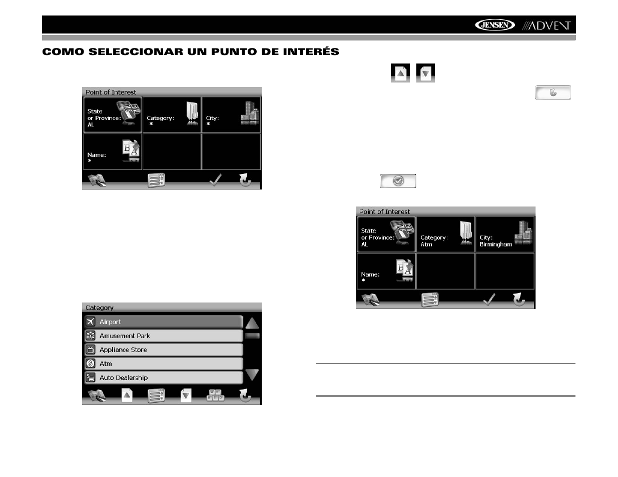 Advent NAV102 User Manual | Page 45 / 92