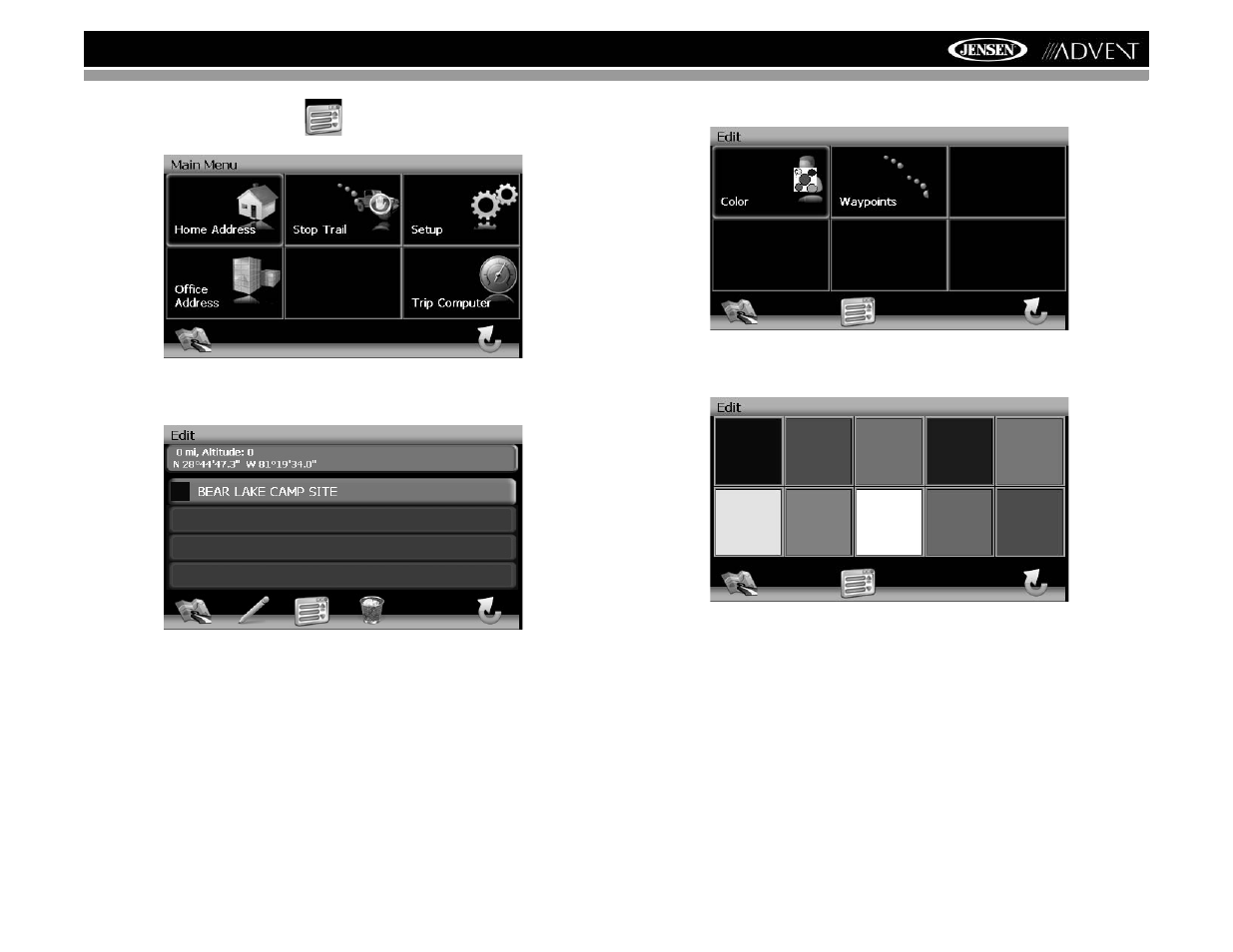 Nav102 con navmate | Advent NAV102 User Manual | Page 55 / 92