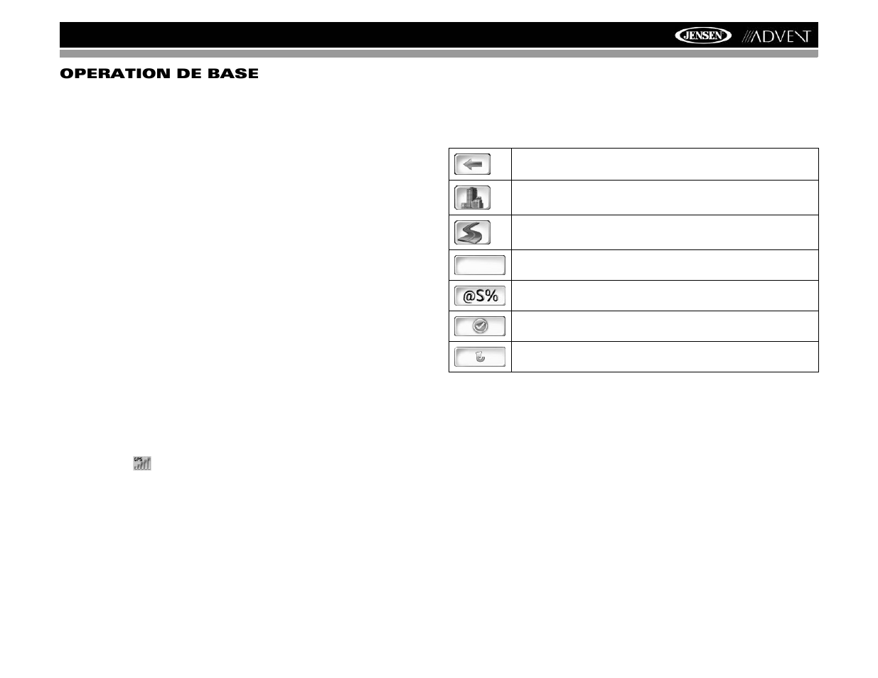 Nav102 avec la navmate operation de base | Advent NAV102 User Manual | Page 63 / 92