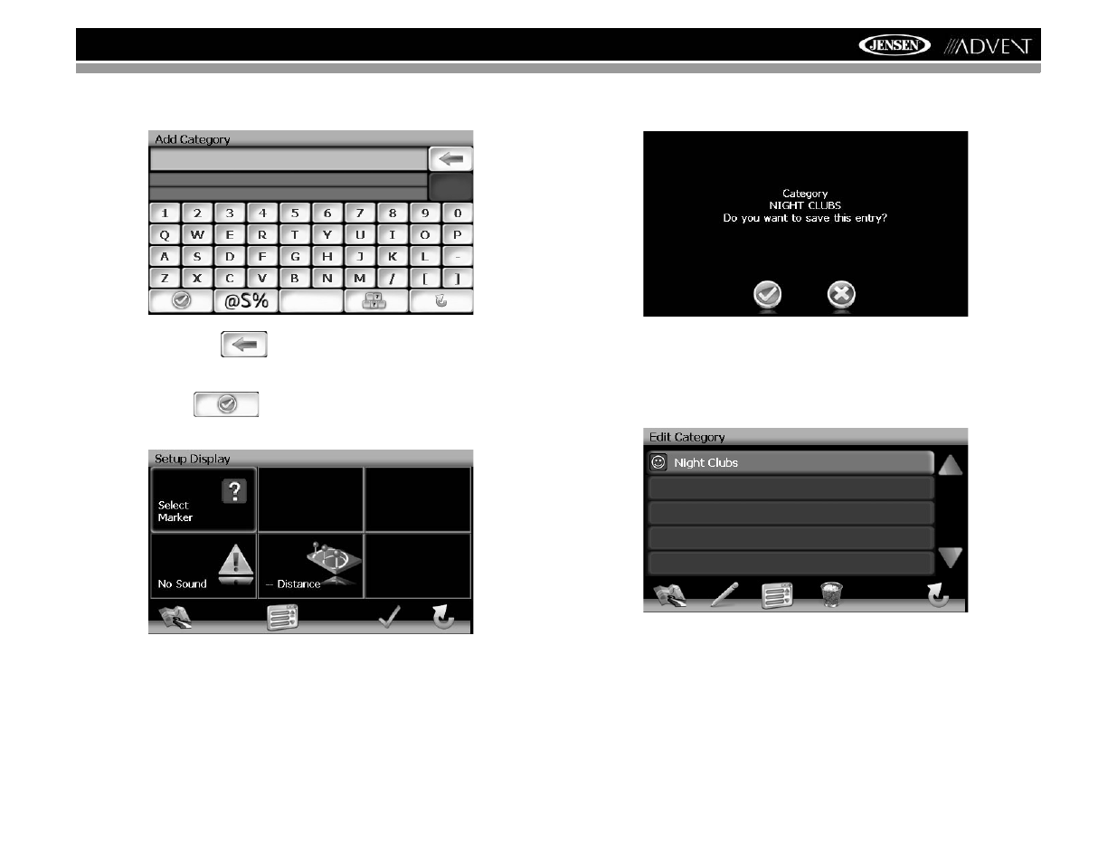 Nav102 avec la navmate | Advent NAV102 User Manual | Page 75 / 92